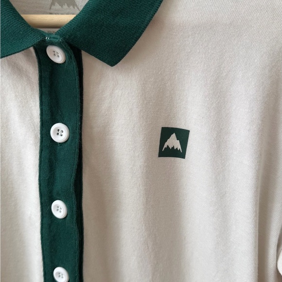 Burton Forest Green and White Polo Shirt - Picture 2 of 4